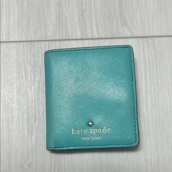 kate spade Handbags - Kate Spade Turquoise Wallet